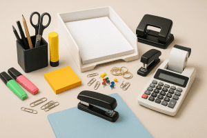 Bürozubehör für effizientes Arbeiten