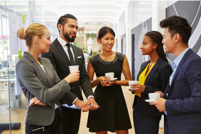 Die Kaffeepause als Büroritual