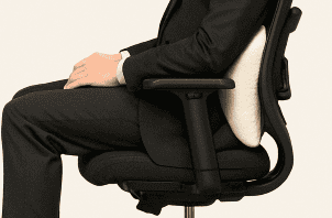 Lordosenstütze für Bürostuhl