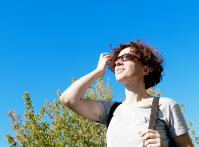 Kurzpause im Freien genießen