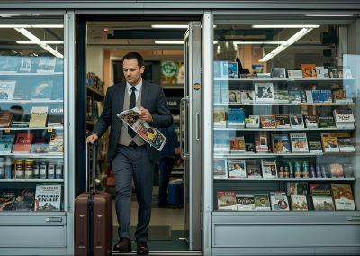 Spezieller Lesestoff fuer Reisen