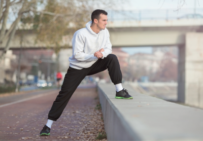 Büroworkout in der Kurzpause- outdoor