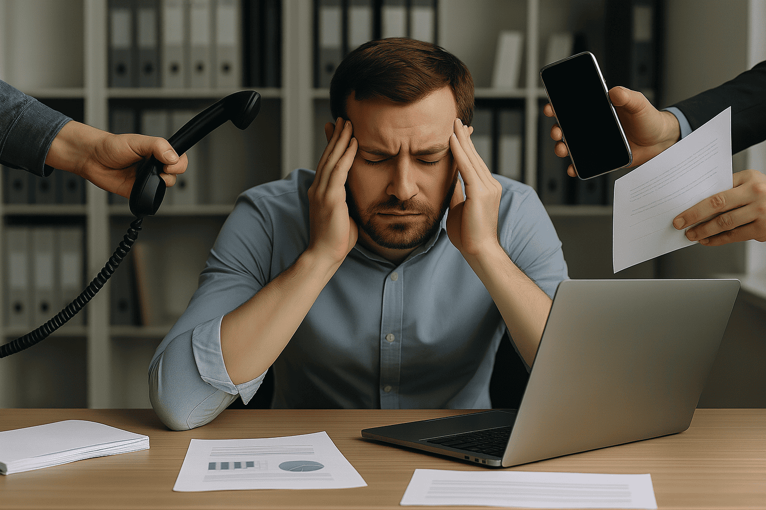 Stress durch haeufige Ablenkungen chat gpt