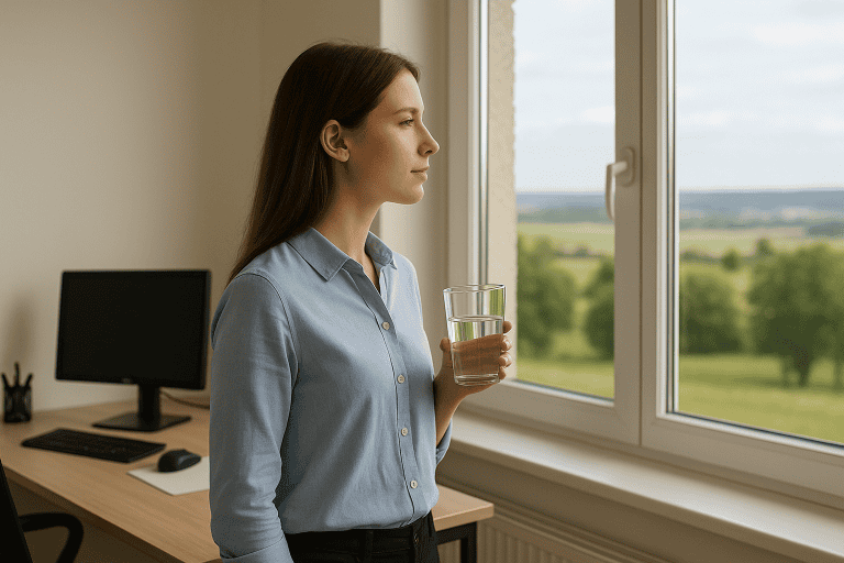 Trinken in der Mikropause