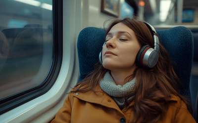 Ob gute Hörbücher oder Podcasts, Hörerlebnisse verkürzen die Fahrzeit