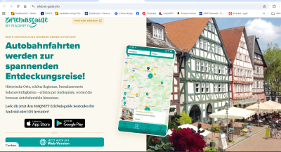 Maqnify App fuer Reisen