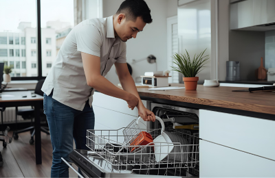 In der Wartepause etwas Gemeinschaftsdienliches tun
