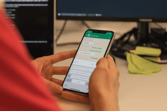 Mikropause, schneller social check