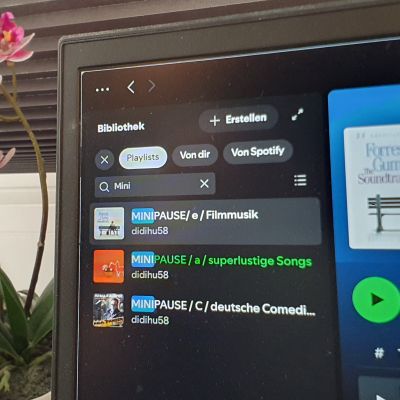 Mittagspause nutzen für Playlist-updates
