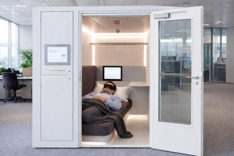 Powernapping in Nap cabs. Die Zukunft?