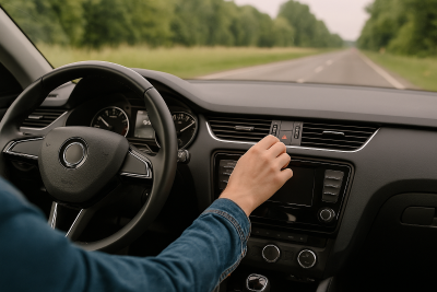 Gute Temperatur im Auto erhöht die Konzentration