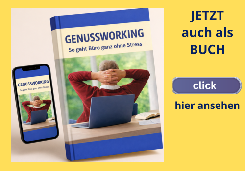 Hinweis auf das neue Buch "Genussworking"
